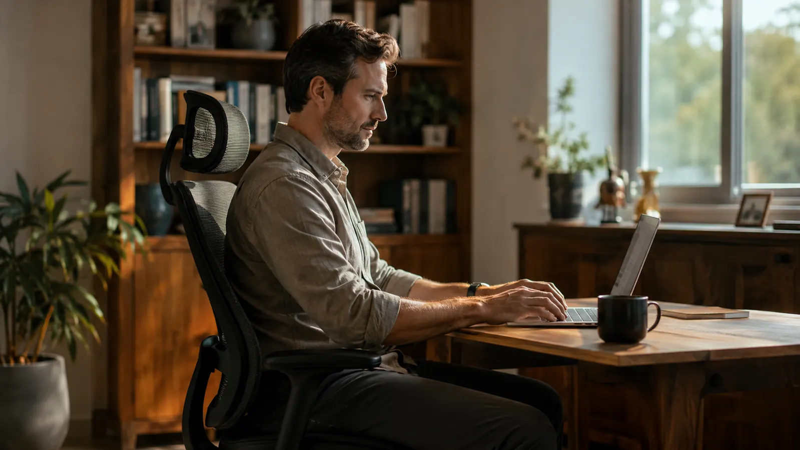 How to Fix Home Office Back Pain With an Ergonomic Chair