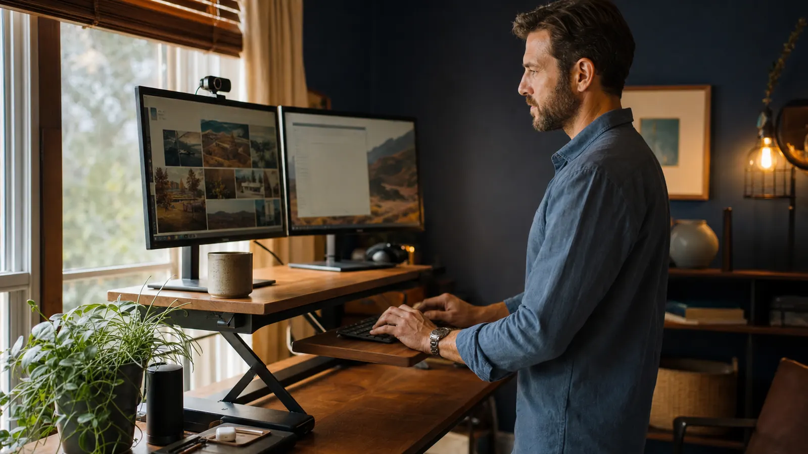 How to Set Up a Standing Desk Converter the Right Way