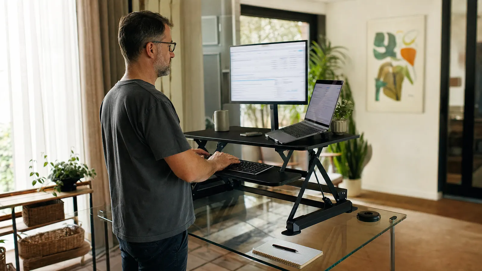 VIVO Desk Converter Honest Review: Stability, Wobble, and Value